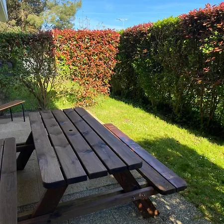 דירה 4 Personnes A 3 Mns De La Avec Jardin פורנישי