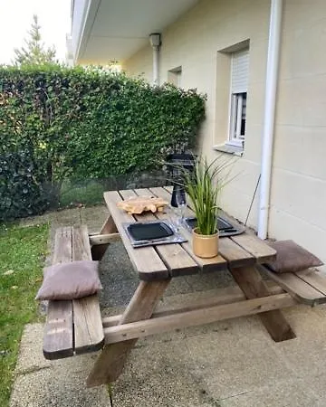 Апартаменты 4 Personnes A 3 Mns De La Avec Jardin *