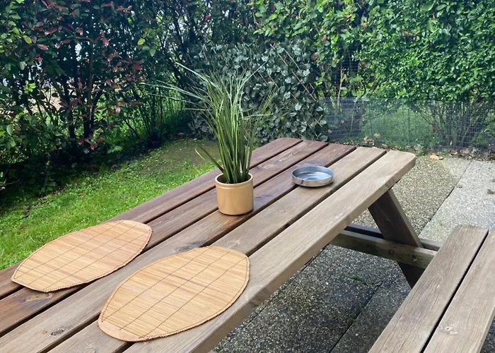 Apartmán 4 Personnes A 3 Mns De La Avec Jardin Pornichet